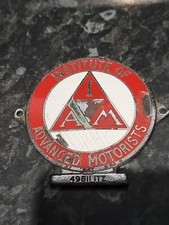 Vintage car badges - , institute