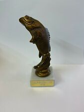 Bass Bronze Fishing Trophy