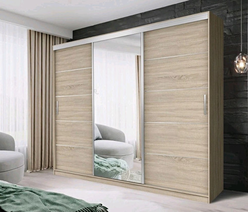 250cm sliding door wardrobe - sliding,