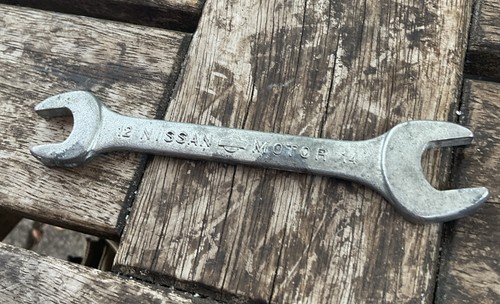 Vintage nissan motor spanner - motor,