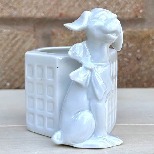 Vintage glossy white - white, porcelain