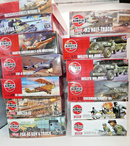 Airfix series 2 - 2, kits