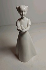 Stunning rare Coalport white china figarine "just for you" 2001 vgc #2