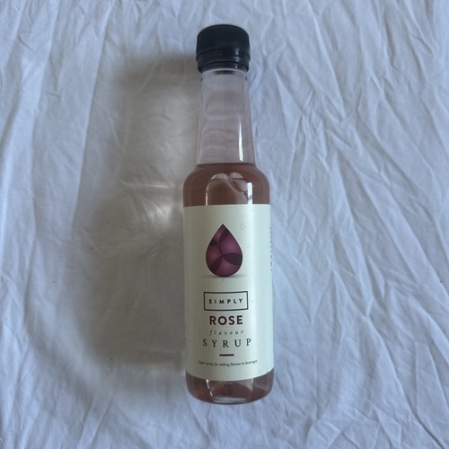 Simply rose syrup - rose, bottle