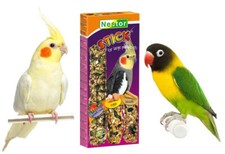 3x Parrots Bird Seed Food