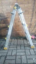 Cosco 2-in-1 Step and Extension Ladder Aluminum Multi-Position