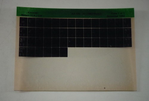 Microfich spare parts