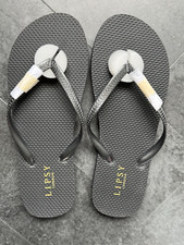 Black Lipsy Flip Flops Size 5-6 UK, New With Tags