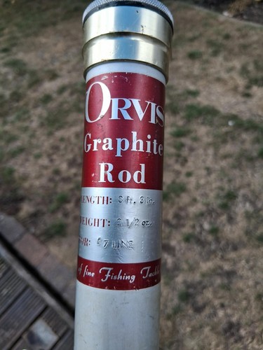 Orvis graphite rod 8ft - orvis,