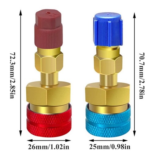 R1234yf r134a quick coupler - r1234yf, to