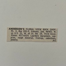 Anderson's Floral View Rock