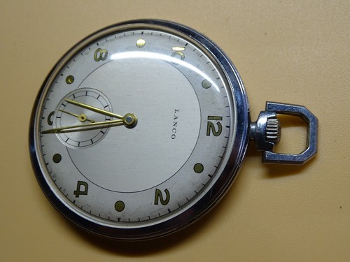 Lanco vintage pocket watch - lanco,