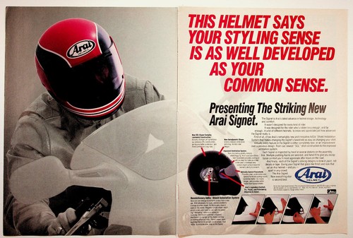 Arai signet helmet vintage - arai,