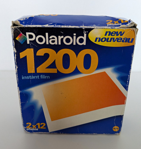 Polaroid 1200 instant film - instant,