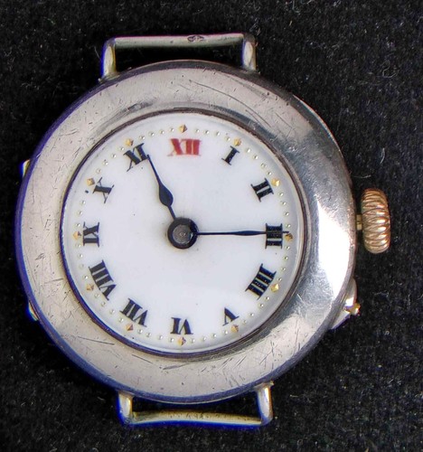 Antique 925 silver trench - silver,