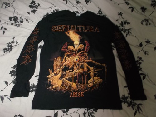 Sepultura shirt arise european - sepultura,