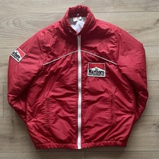 Vintage Marlboro World Championship Team Jacket McLaren Ferrari F1 Senna Netflix