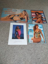 Hooters Calendar 2003 And 3 Swimwear/Swimsuit Glamour Magazines