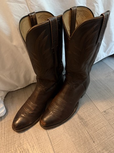 Lucchese carson round - carson, toe