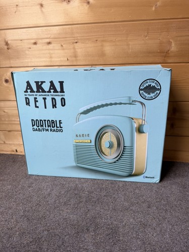 Akai portable dab retro - akai, dab+/fm