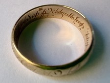 9ct Solid Gold The One Ring LOTR Lord Of The Rings Size U