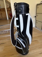Vintage Leather Golf Bag –