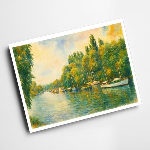 Print the river eel - a4,