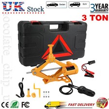 3 Ton 12V Electric Car Jack Lifting Emergency Equipment Tool for SUV Van Garage