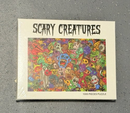 Scary creatures puzzle - scary,