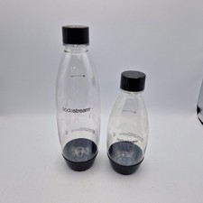 2 x SodaStream Bottles - 1L and 500ml