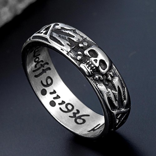 Vintage gothic skull rings for - vintage,
