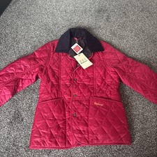 Barbour Girls' Pink Quilted