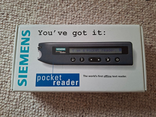 Siemens pocket reader offline - pocket,