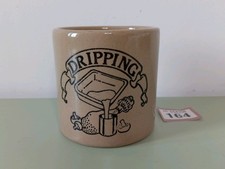 Rare Vintage Pearsons Of Chesterfield Dripping Pot Jar Holder #164