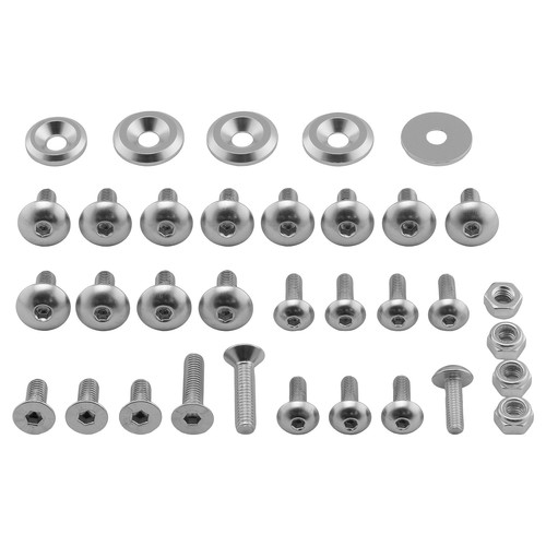 Aluminium fairing kit - aluminium,