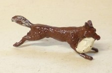 JOHILLCO VINTAGE LEAD FARM OR VILLAGE SERIES RUNNING FOX WITH DUCK -1930/40'S