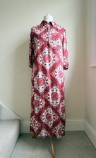 Next Red Paisley Maxi Dress