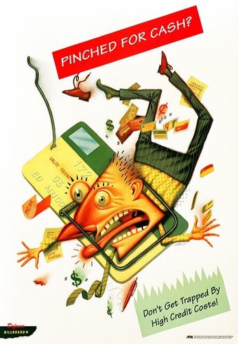 High credit costs warning - high,