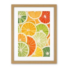 Slices of Limes Oranges and