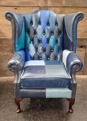 Queen anne chesterfield - chesterfield, chair