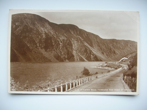 Pass brander postcard - of,
