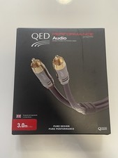 QED Performance Graphite Audio Stereo Phono to Phono Cable 3 metres
