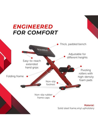 Stamina adjustable back - x,