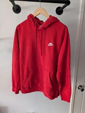Nike Classic Red Mens Hoodie