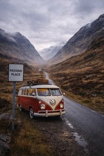 VW Camper Van Single Track