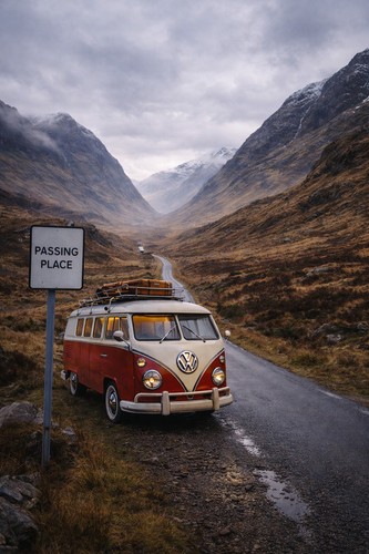 Van life poster camper - van,