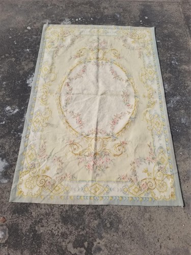 Antique french woven - antique, aubusson
