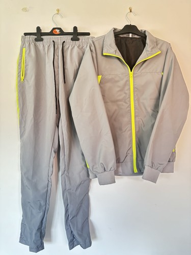 Grey windbreaker tracksuit - grey,