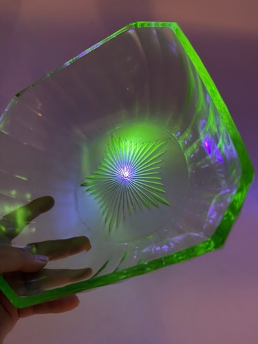 Vintage uranium glass - vintage,