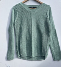 ISLE Essentials Women's Green Jumper Blouse Top Size M (14-16)